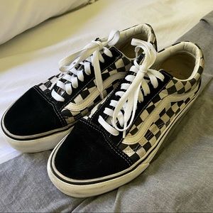 Vans Checkerboard platforms